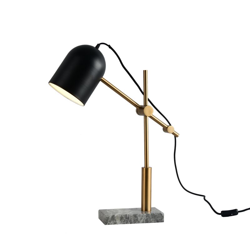 2018 Modern Table Lamp Marble Base Toolery Iron Art Home Decoration 2018 Modern Table Lamp Marble Base Toolery Iron Art Home Decoration Lighting Luxury Nordic Light Led E27 Bulb 6w Reading Lamps From Kirke