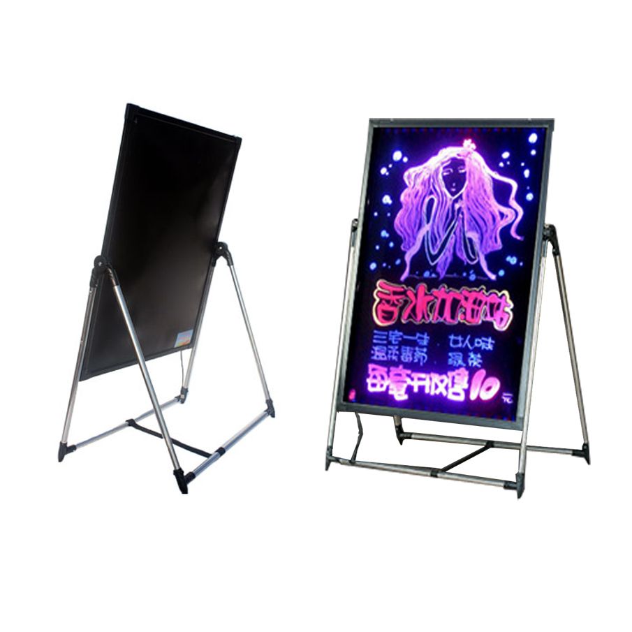2018 neon effect restaurant menu sign diy message chalkboard