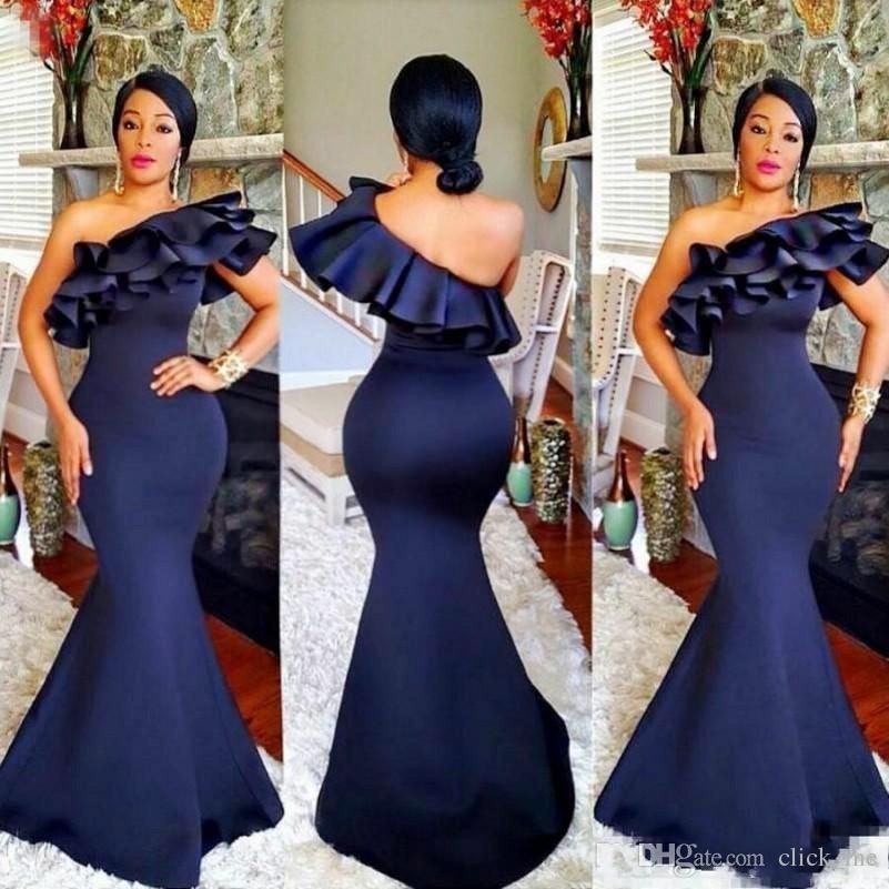 navy blue womens formal dress