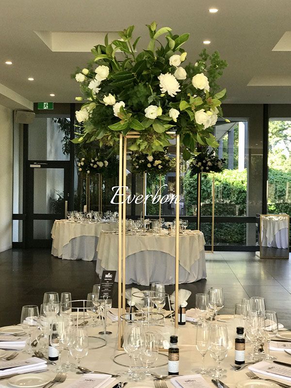 Decoração De Casamento Com Copo De Leite 80 Cm, 110 Cm Altura Vaso De