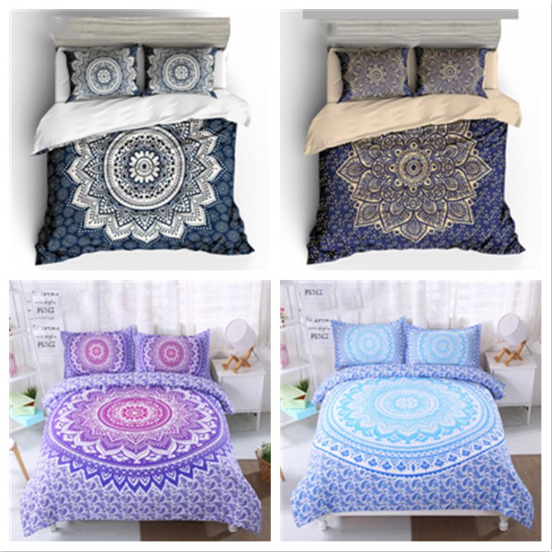 Whole 6 Bohemian 3d Printed Twin King Size Bedding Sets Deep Whole 6 Bohemian 3d Printed Twin King Size Bedding Sets Deep Pocket Bed Sheets Queen Comforter Set Designer Duvet Cover