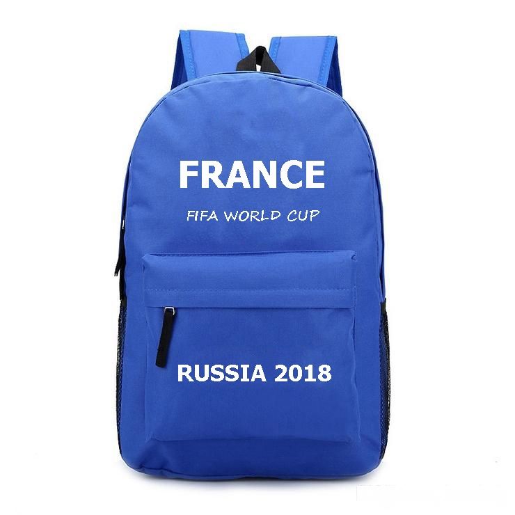 Backpack France World Cup 2018 Souvenir Backpacks For Teenage Boys