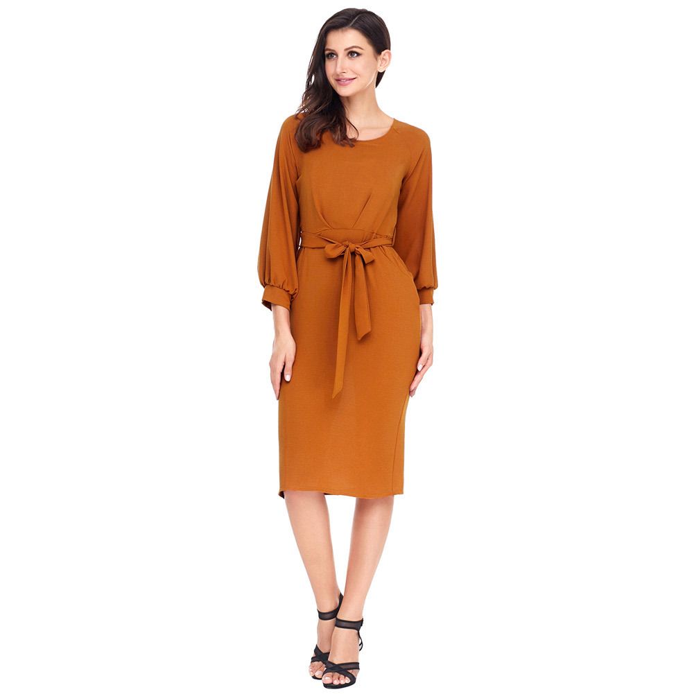 autumn colored dresses