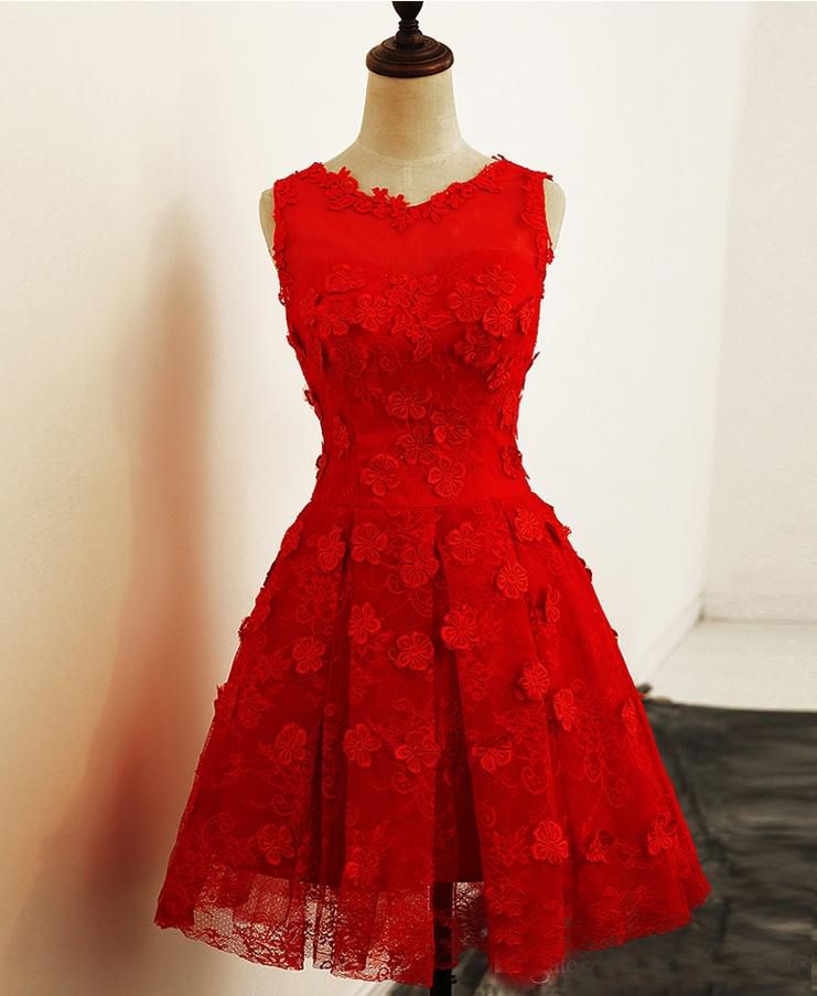 red short dresses for wedding