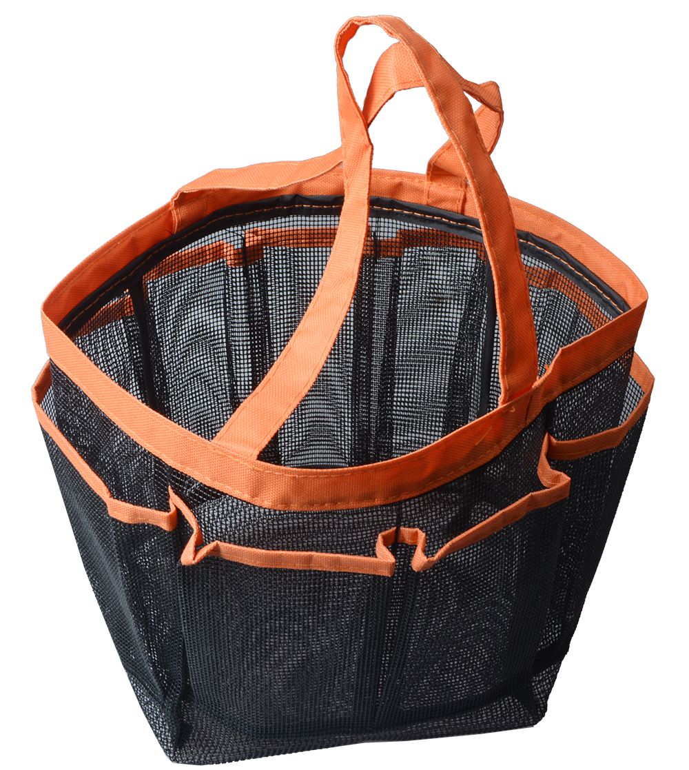 Sinland Mesh Shower Caddy Quick Dry Tote Bag Oxford Hanging Toiletry And Bath Organizer For Shampoo Conditioner Soap
