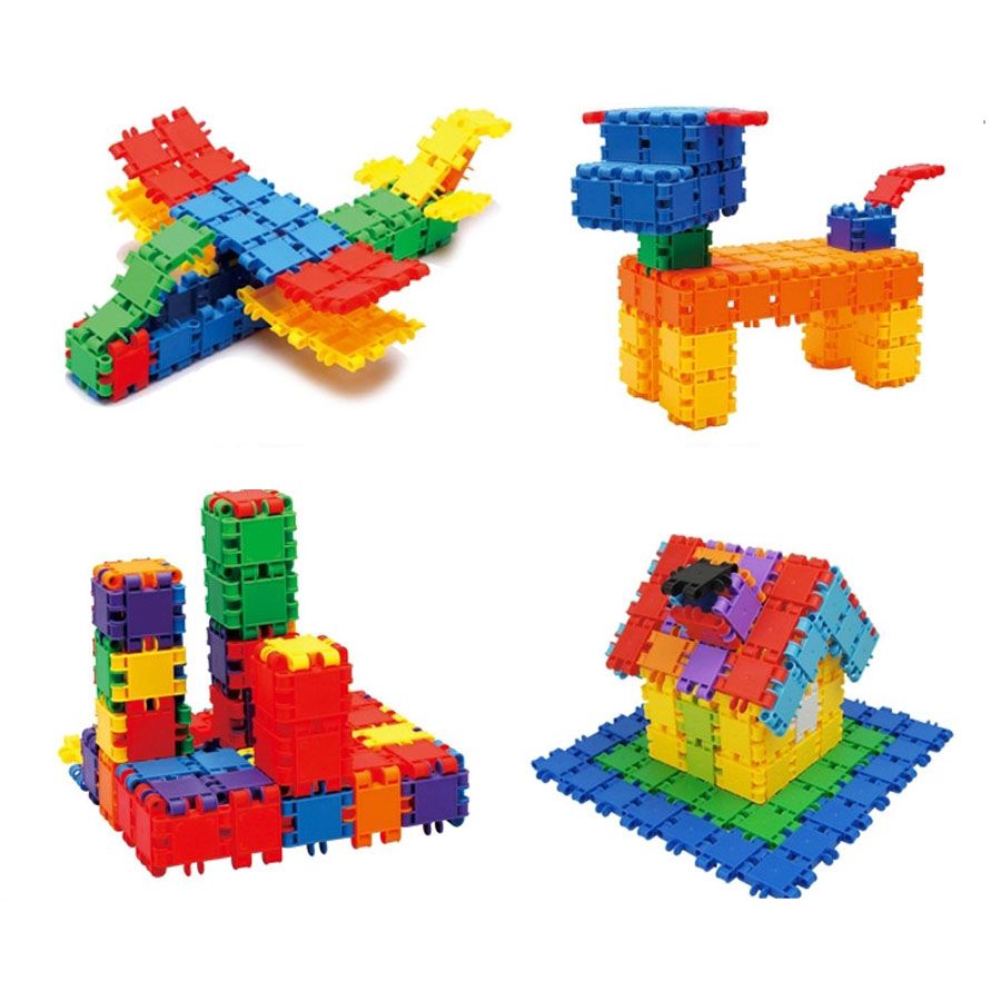 interlocking toy building blocks