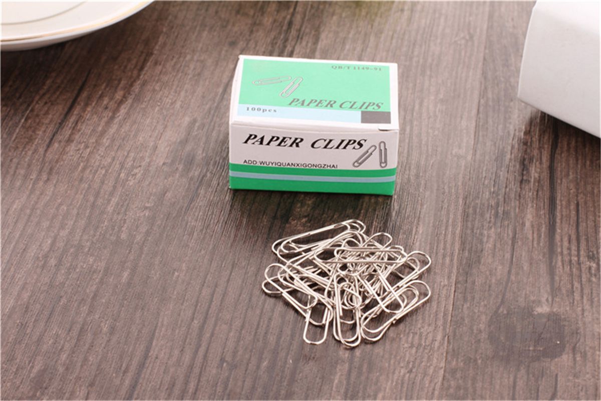 2020 Metal Paper Clips Photo Clip Paper Clips Decorative Stationary Stainless Steel Materials