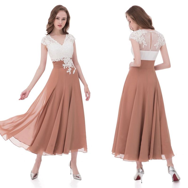 2018 newest mother of the bride dresses v