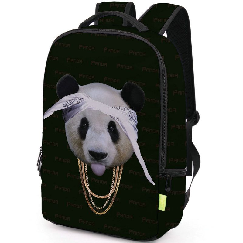 2020 Rap Backpack Raper Panda Daypack Hiphop Singer Schoolbag Hip Hop