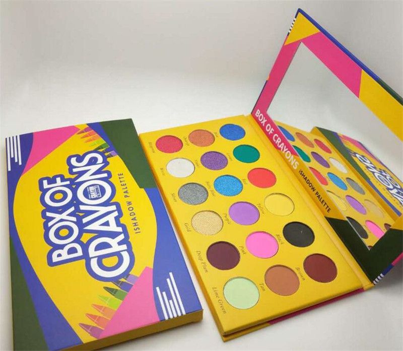 p Eyeshadow Palette Box of crayons ishadow p