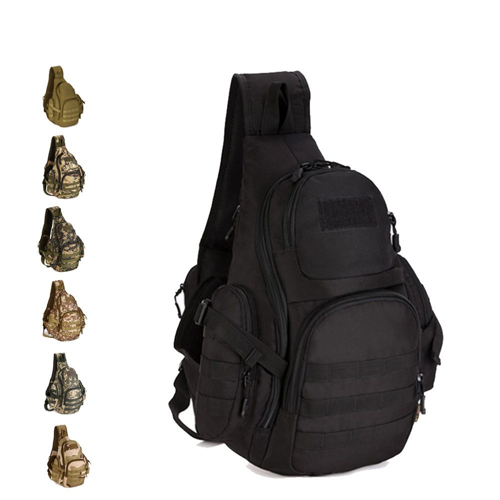 2020 Tactical CrossBody Backpack MOLLE System Outdoor Hiking Waterproof