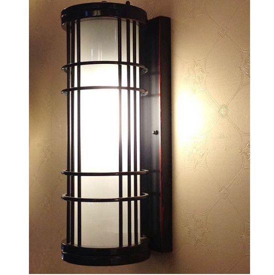 Regron Vintage Art Deco Metallic Large Outdoor Light Waterproof Wall Modern Outdoor Lighting Sconces Best Led Cube