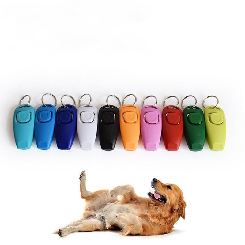 Stainless Steel Training Dog Whistle Portable Stop Barking Device Sound Repeller With Ring Universal Pet Supplies