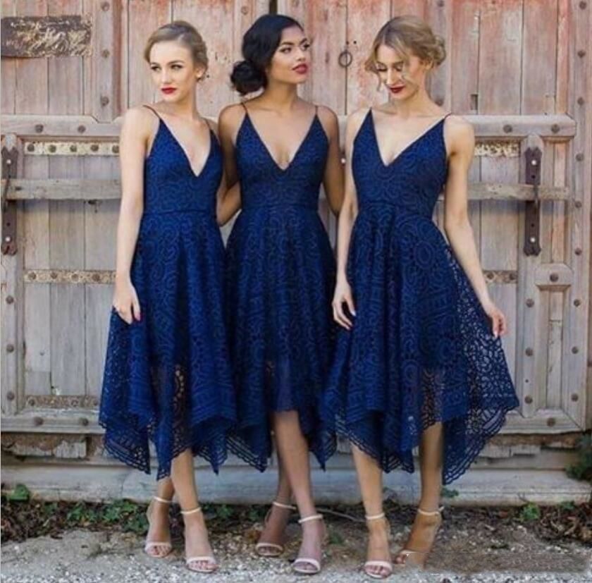 royal blue lace wedding dress