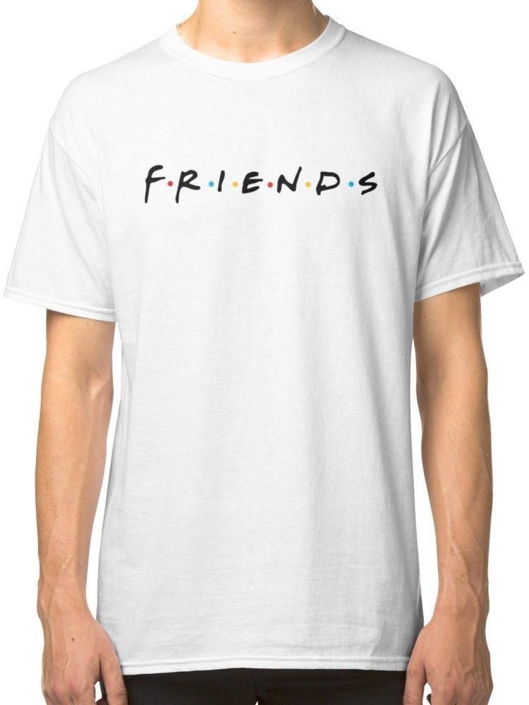 Friends TV Show Logo White T Shirt Clothing New Fashion Cool Casual T ...