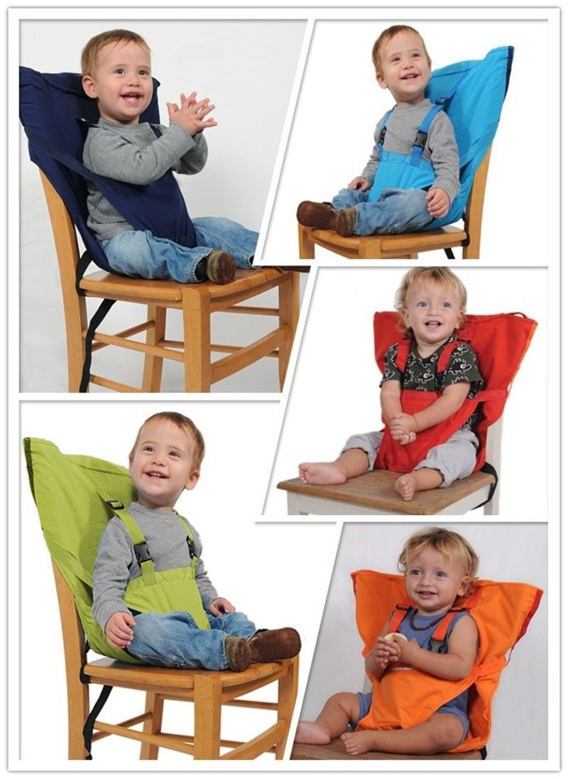 Baby Sack Seats Portable High Chair Shoulder Strap Infant Safety Baby Sack Seats Portable High Chair Shoulder Strap Infant Safety Seat Belt Toddler Feeding Cover Harness Dining Extension