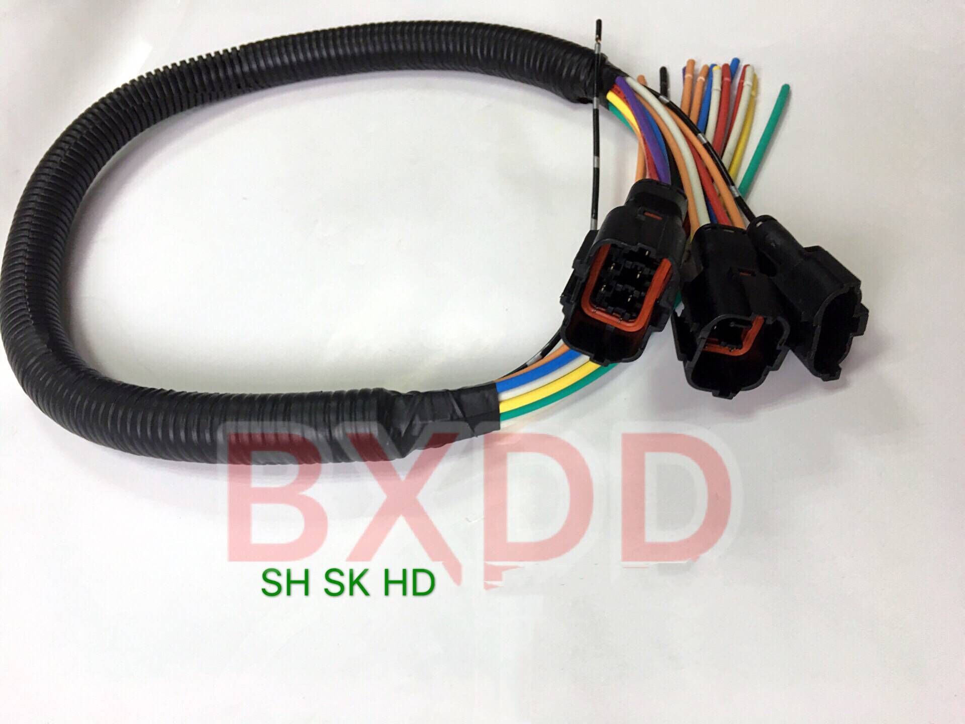 2018 Kobelco Excavator Electronic Pump Plug Wiring Harness 3 Lines Kobelco Excavator Wiring Harness Outside Wiring Harness From Ada189001, $80.41 | DHgate.