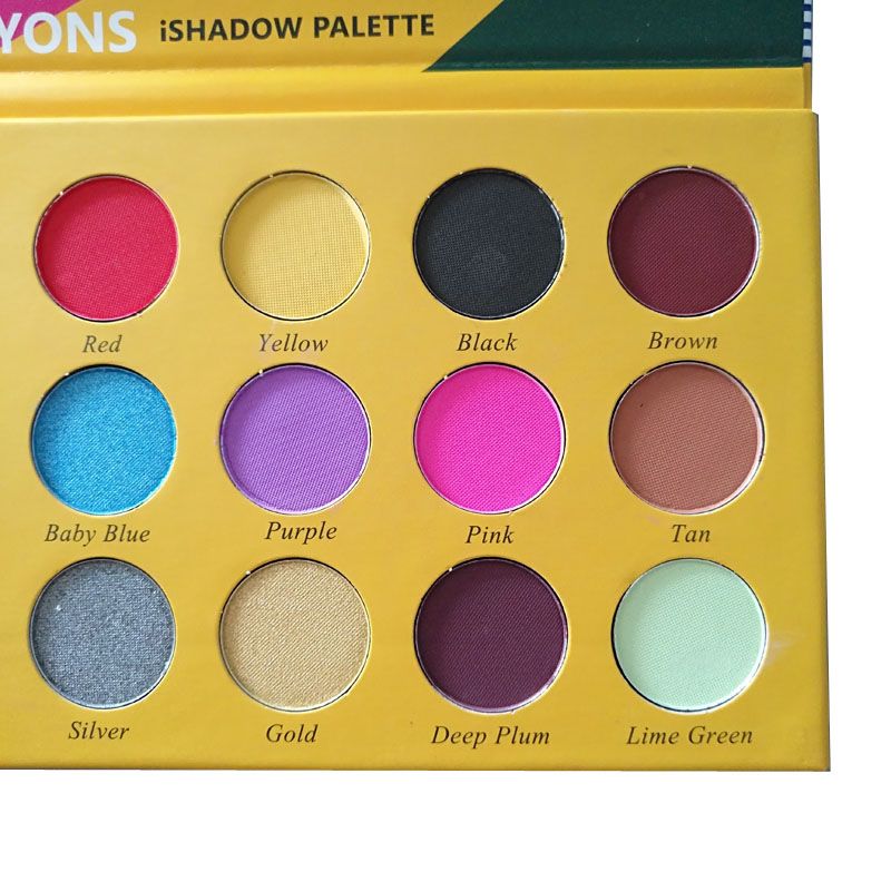 Makeup Eyeshadow Palette Box Of Crayons Ishadow Palette Cosmetics