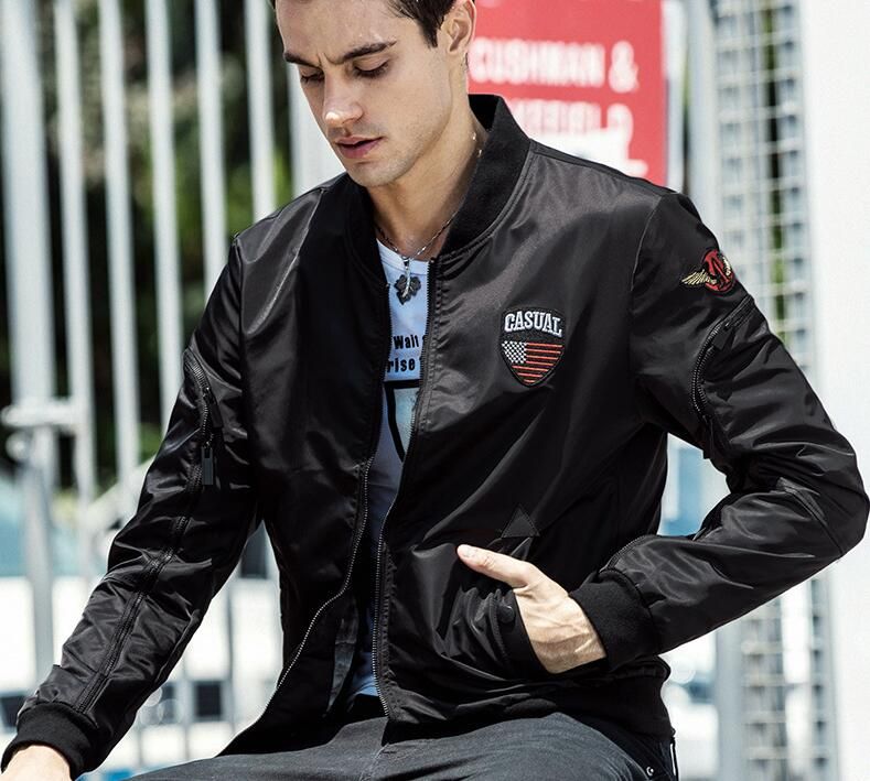 Chaqueta De Saco De Cuero Primavera Otoño Para Hombre Chaqueta De Saco De Cuero Primavera Otoño Para Hombre