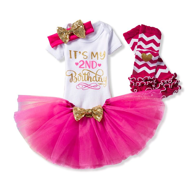 2020 Newborn Baby Dress Kids Party Clothes For 2 Years Girls Boutique