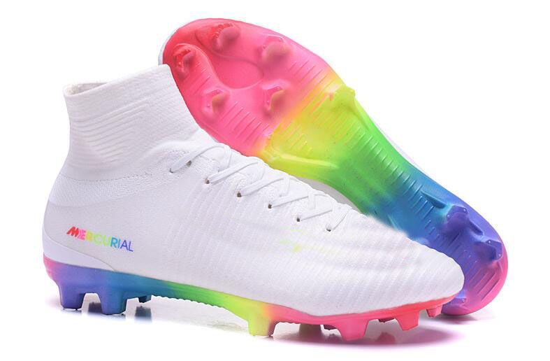 2018 Baratos Nuevos Botines De Fútbol Con Tacón Alto Mercurial