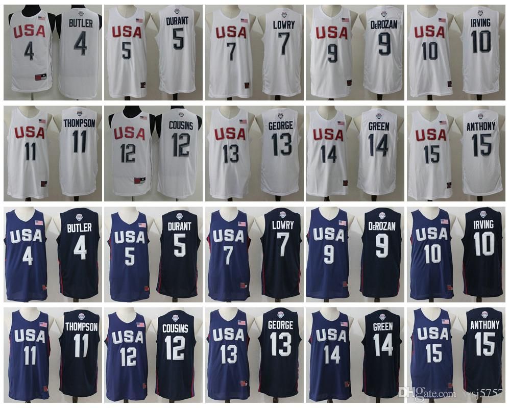 kevin durant usa jersey for sale