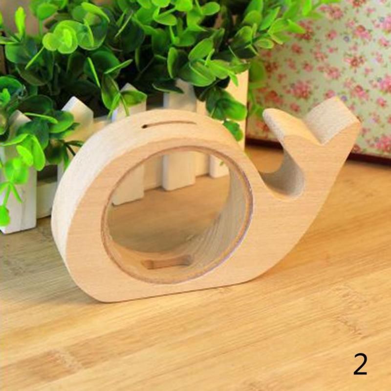 Großhandel Holz Tiere Geld Spardose Besten Geschenke Für Kinder