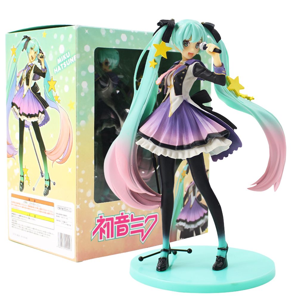 2019 18cm Hatsune Miku Action Figure 10th Anniversary Miku Hatsune