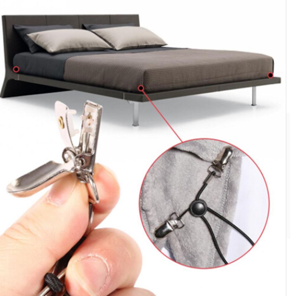 Keep Bed Sheet Neat Bedsheet Slipcover Fixing Clamp Keep Bed Sheet Neat Bedsheet Slipcover Fixing Clamp Clip Fasteners Straps Mattress Elastic Holder Grippers By Fair2018 Dhgate Com