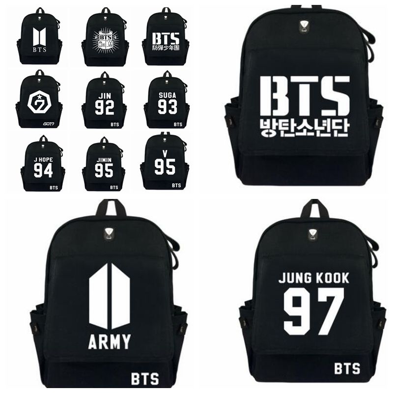 À Sac BTS Boys Kpop Dos En Toile 12 Dos Bangtan À BTS Sac Acheter wxaqP7fBn