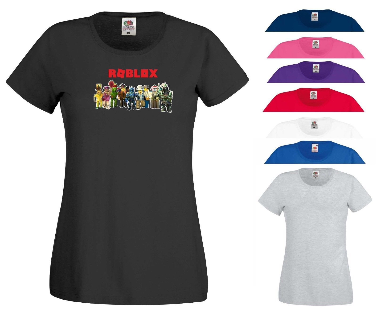 Details Zu Roblox T Shirt Prison Life Builder Video Games Funny Xbox Ps4 Gift Women Tee Top Funny Free Shipping Unisex Tee - 