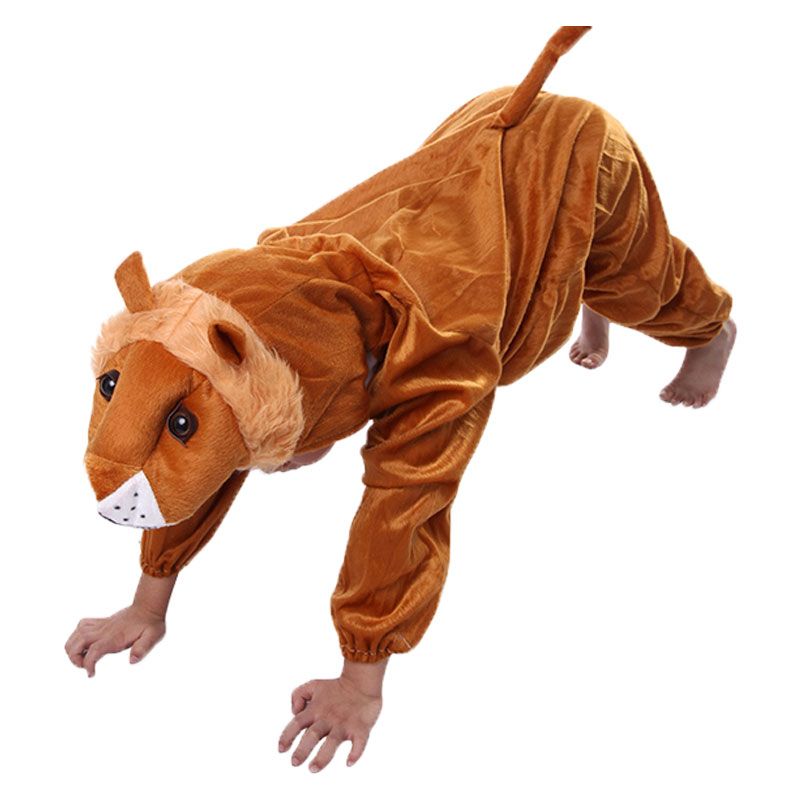 costume cowboy cartoon children kids animals costumes cosplay clothing jumpsuit lion mouse leopard cat halloween animal costume for boy girl costume party