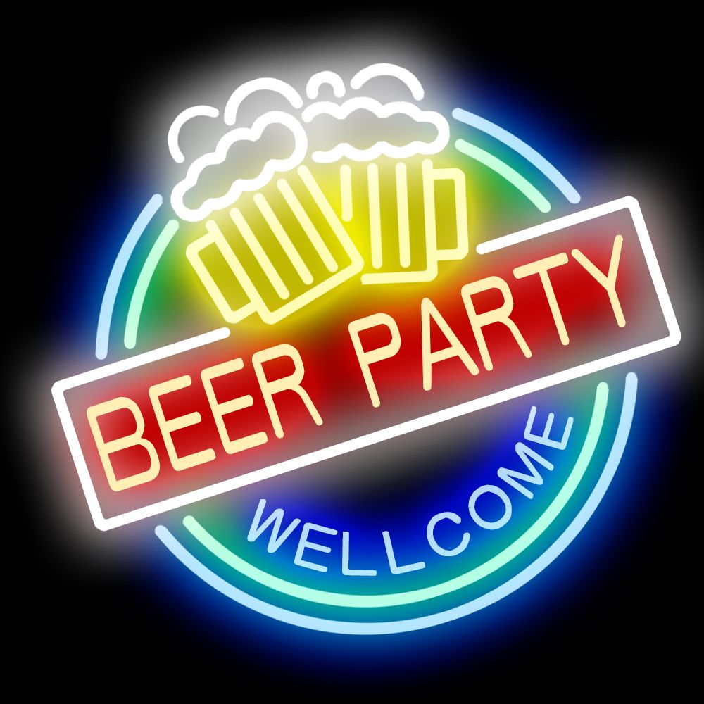 2020 Neon Signs Gift Beer Party Beer Bar Pub Store Party