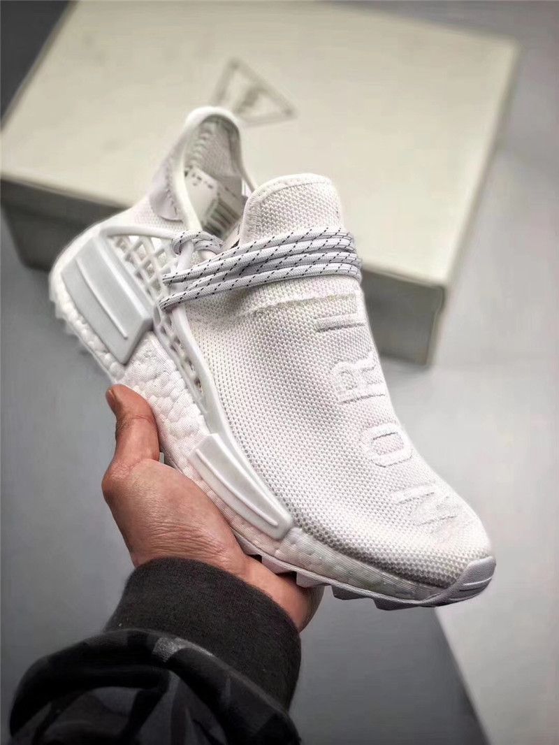 Acquista 2018 Human Race Pharrell X Hu Trail Scarpe Da Ginnastica Bianche  Da Uomo In Tela Bianche Da Donna Con Scarpe Da Ginnastica Con Scatola  Originale AC7031 A 113,42 € Dal Daily_deal | DHgate.Com