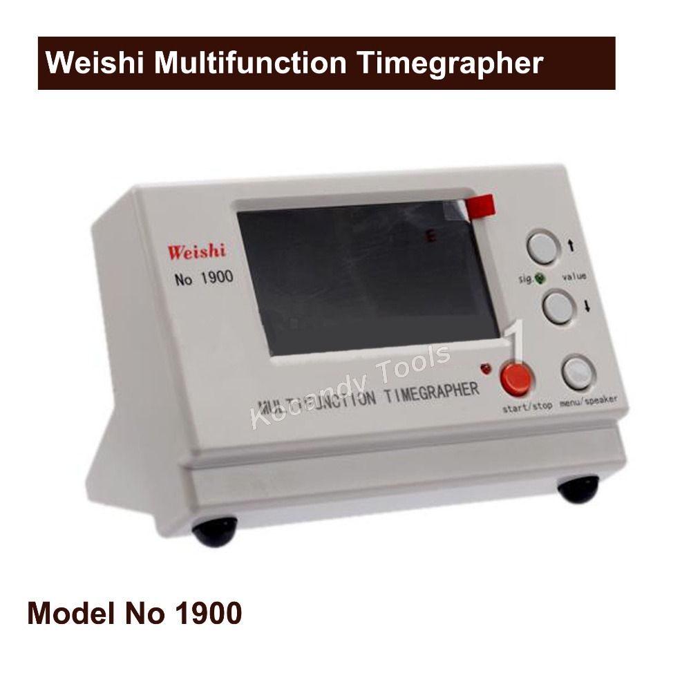 2019 NO.1900 Multifunction Timegrapher,Professional Watch Timing