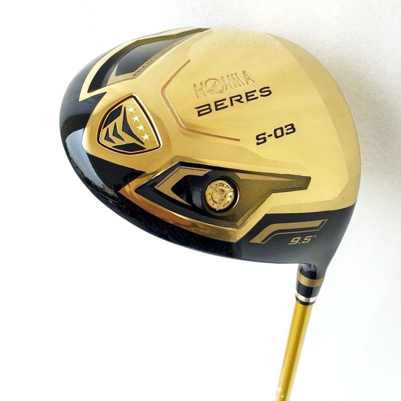 New Golf Driver HONMA S03 4 Star Gold Driver Clubs 9.5 Or 10.5 Loft