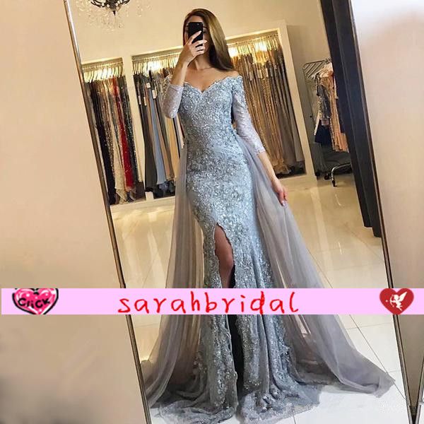 grey prom dresses 2019