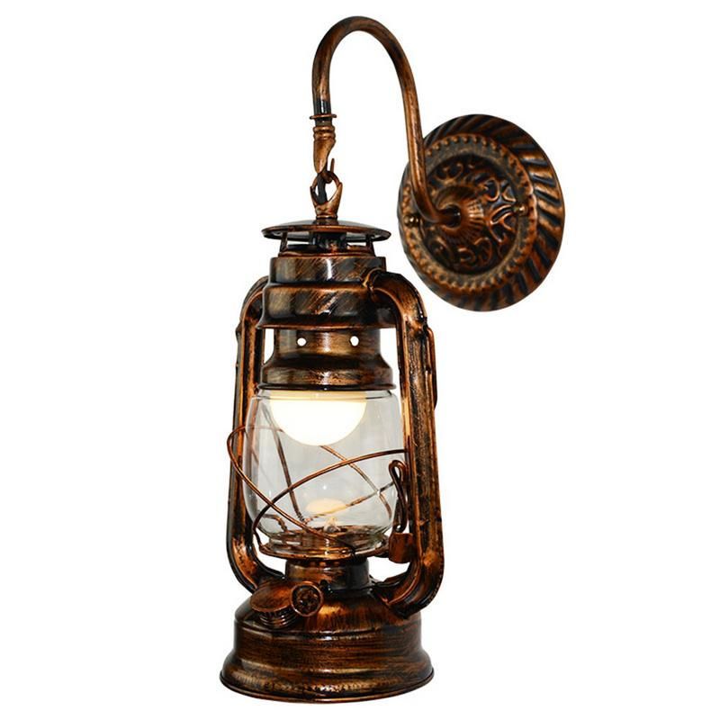 Old Fashion Retro Barn Lantern Wall Lamp Hotel Corridor Aisle Light Old Fashion Retro Barn Lantern Wall Lamp Hotel Corridor Aisle Light Engineering Sconce Vintage European Style Uk 2019 From Sebastiani