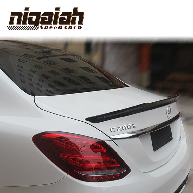 Fd Style For Mercedes W205 Top Carbon Spoiler Carbon Fiber Rear