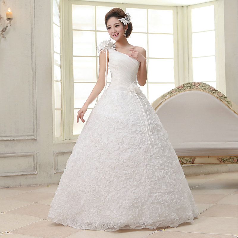 compre venta al por mayor un hombro cariño vestidos de novia 2018