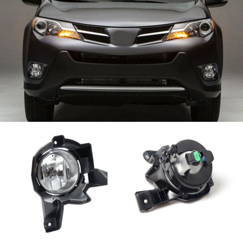Car Fog Lights For Toyota RAV4 2013 2015 Halogen Bulb 9006 12V 55W