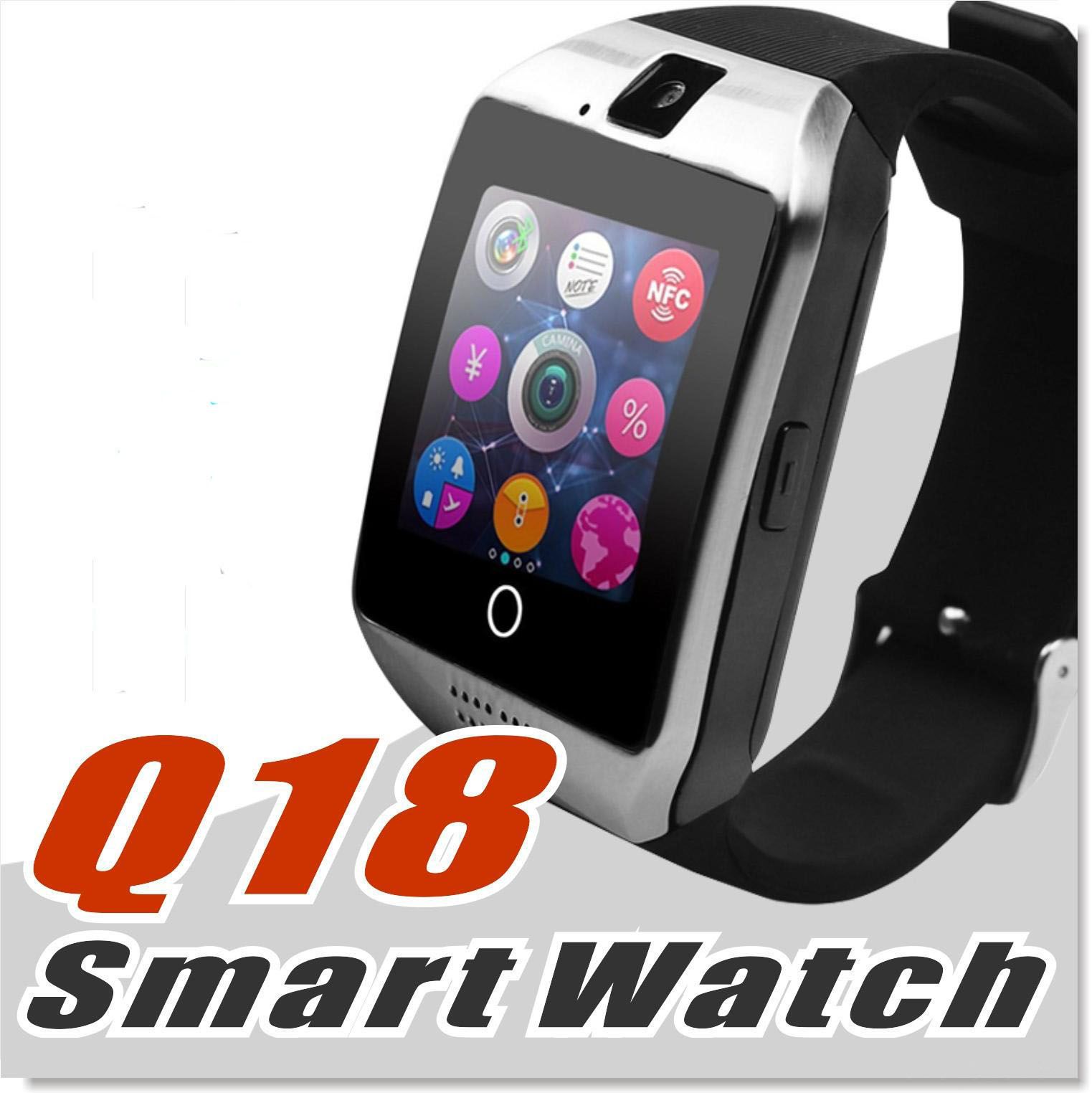 Smartwatch 4 Q18 Intelligente Uhr Uhren Bluetooth Smartwatch Smartwatch 4 Q18 Intelligente Uhr Uhren Bluetooth Smartwatch Armbanduhr Mit Kamera Tf Sim Kartensteckplatz Schrittzähler Anti Verloren Für Apple