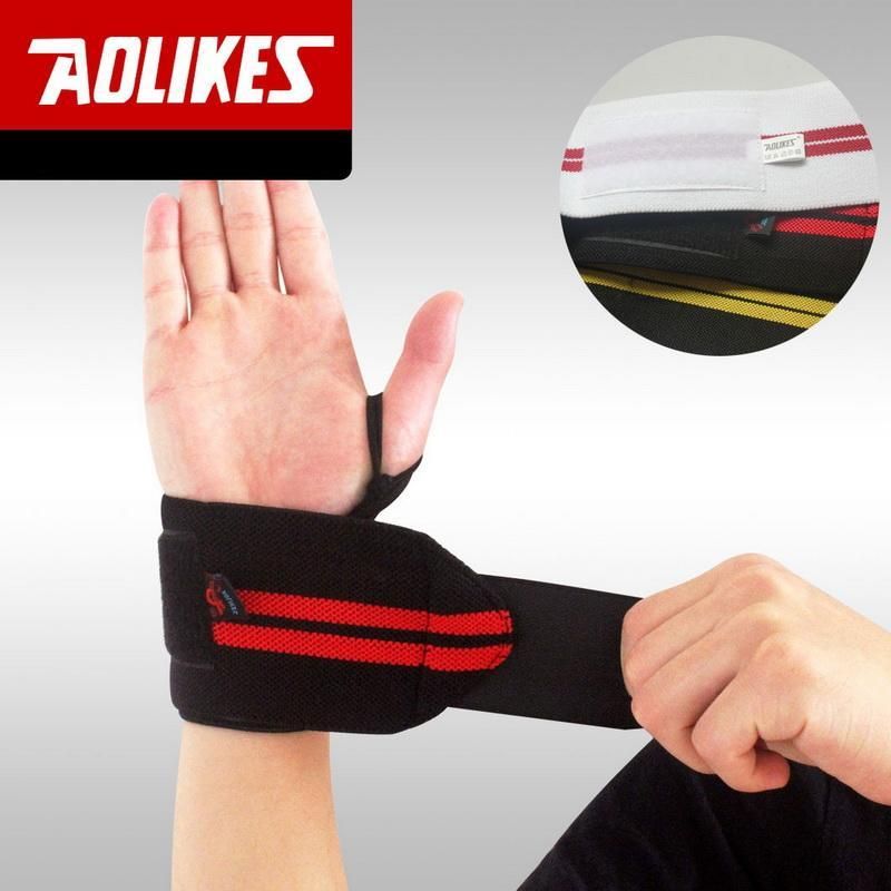 Sangles Haltérophilie Main poignet Wraps De Soutien Formation Gym Gants Fitness Grips