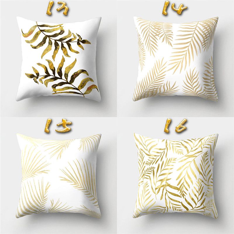 40 Designs 4040cm Gold Pattern Relief Cushion Covers Linen Bedroom Custom How To Decorate A Bench With Pillows 40 Designs 4040cm Gold Pattern Relief Cushion Covers Linen Bedroom Custom How To Decorate A Bench With Pillows