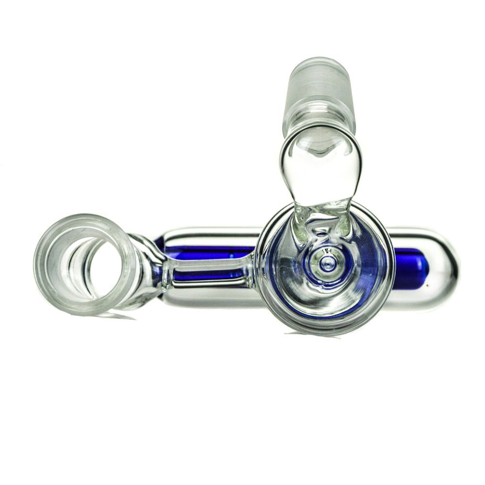 2020 18mm Ash Catcher 18mm To 18mm Ashcatcher Blue Green Color Inline