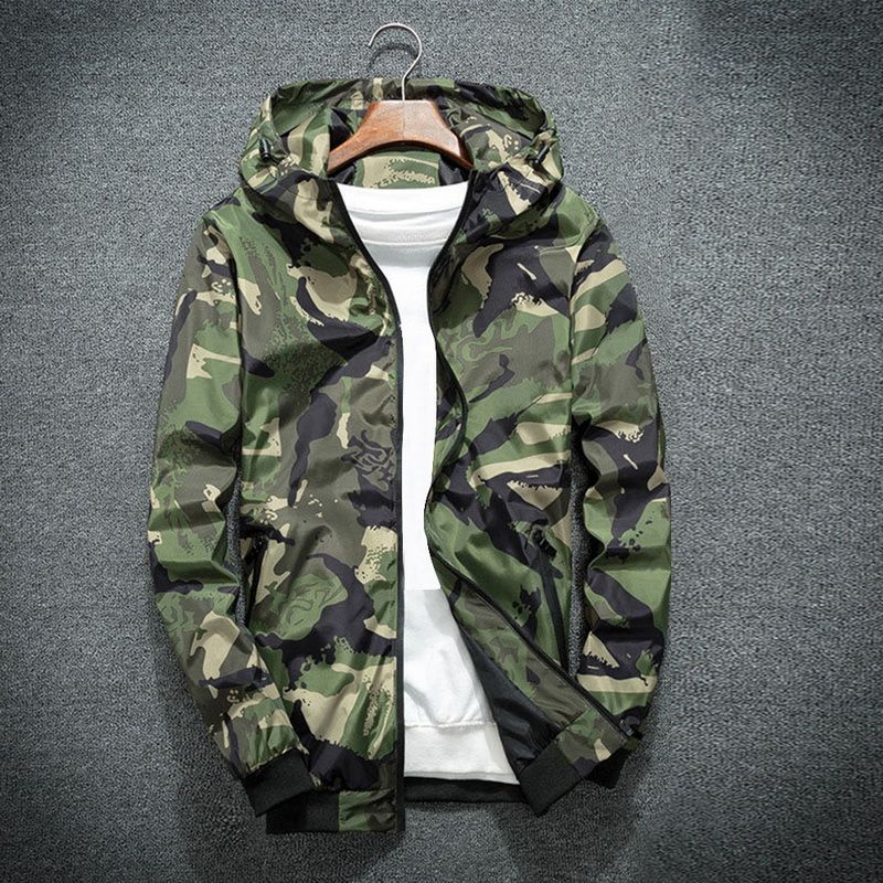 NIBESSER 2018 Camouflage Jacke Herren Plus Size Camo Kapuzen Windbreaker Jacken Mantel Armee Jacke Parka Fashion Streetwear NIBESSER 2018 Camouflage Jacke Herren Plus Size Camo Kapuzen Windbreaker Jacken Mantel Armee Jacke Parka Fashion Streetwear