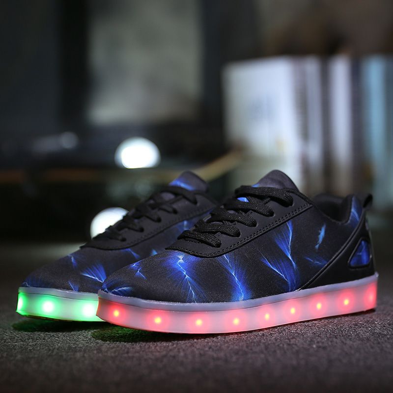 check out 8a930 945e3 leuchtende schuhe 34 Großhandel Korb Led Kinderschuhe Mit Leuchten Kinder