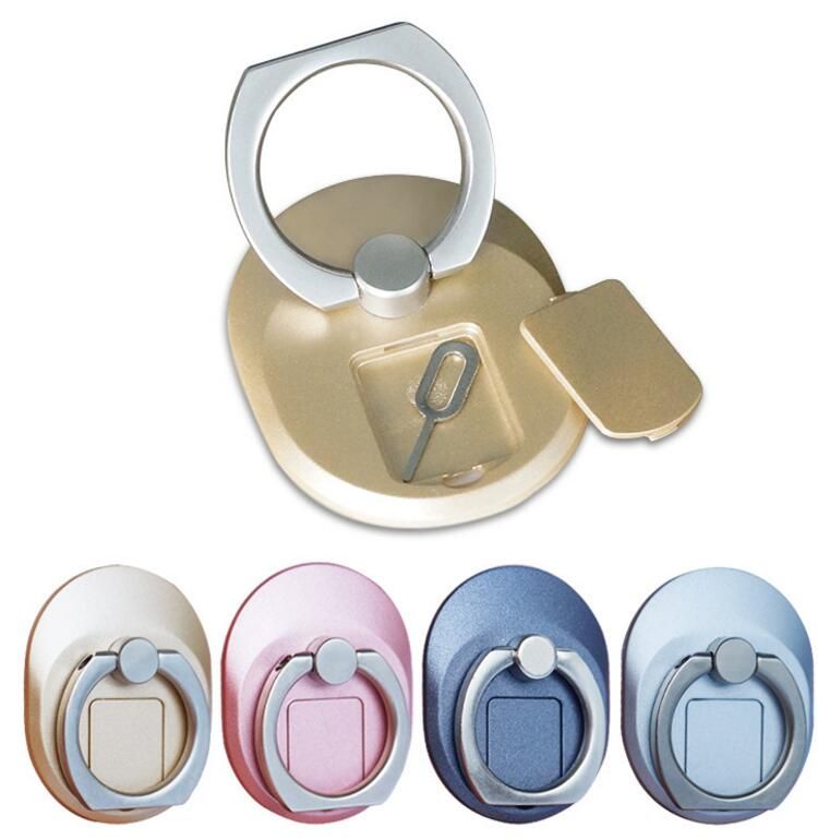 2020 Wholesale Mobile Phone Ring With Card Slot Bracket Multi Function