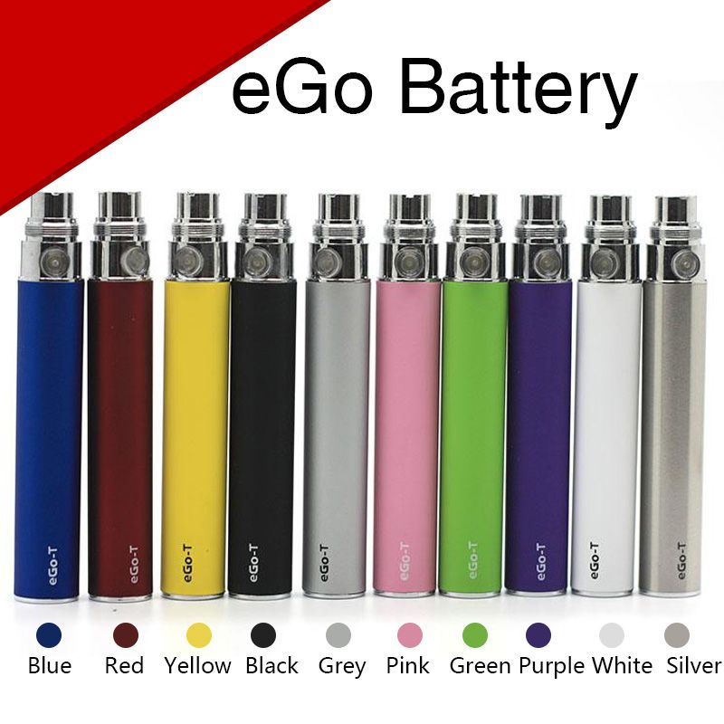 EGo eGO-T Bateria 650 mah 900 mah 1100 mah Polímero Baterias De Lítio 510 Rosca Para O Cigarro Eletrônico CE4 CE5 CE6 H2 MT3 CE3