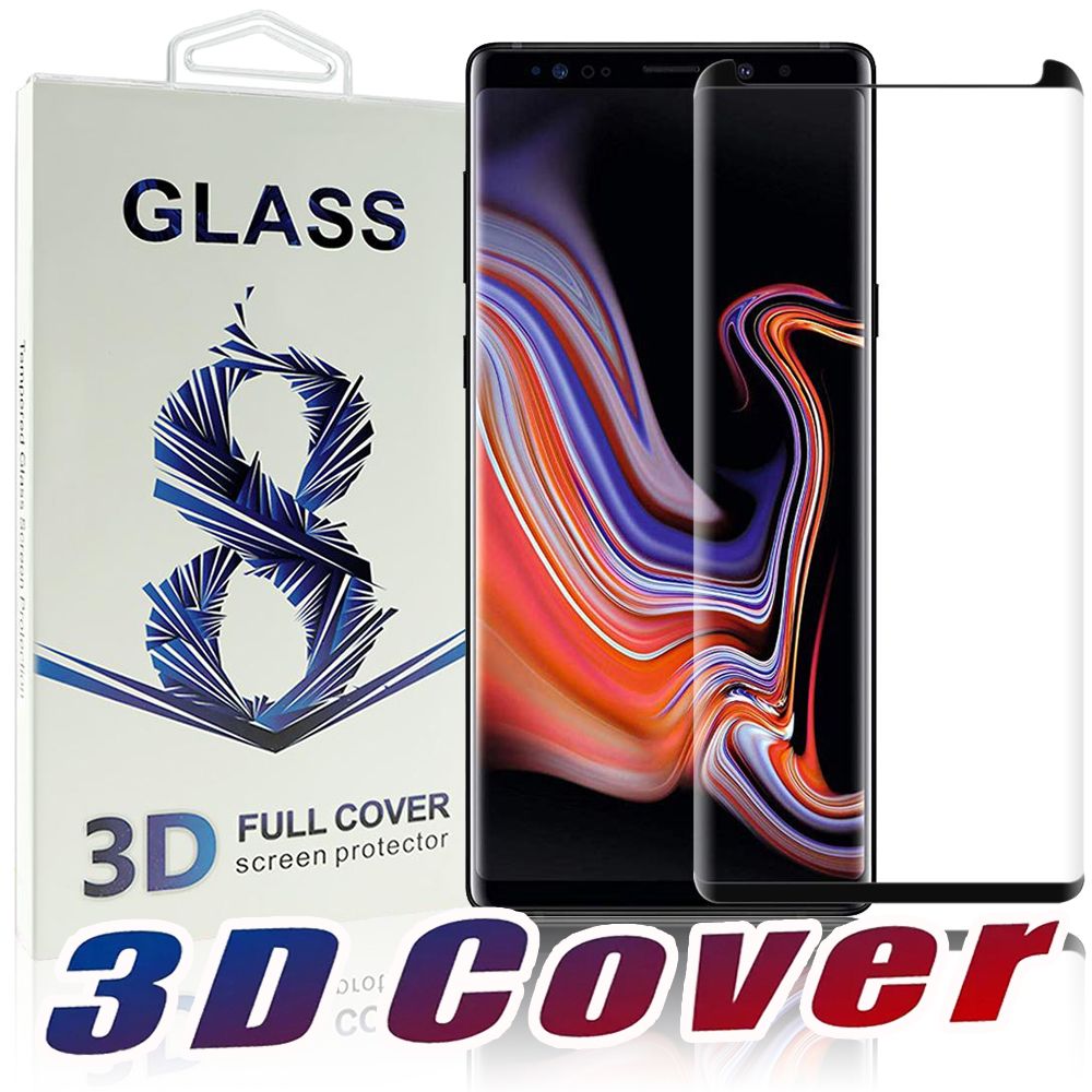 For Samsung Galaxy Note 9 8 S9 S8 S7 Plus Case Friendly 3d Curve